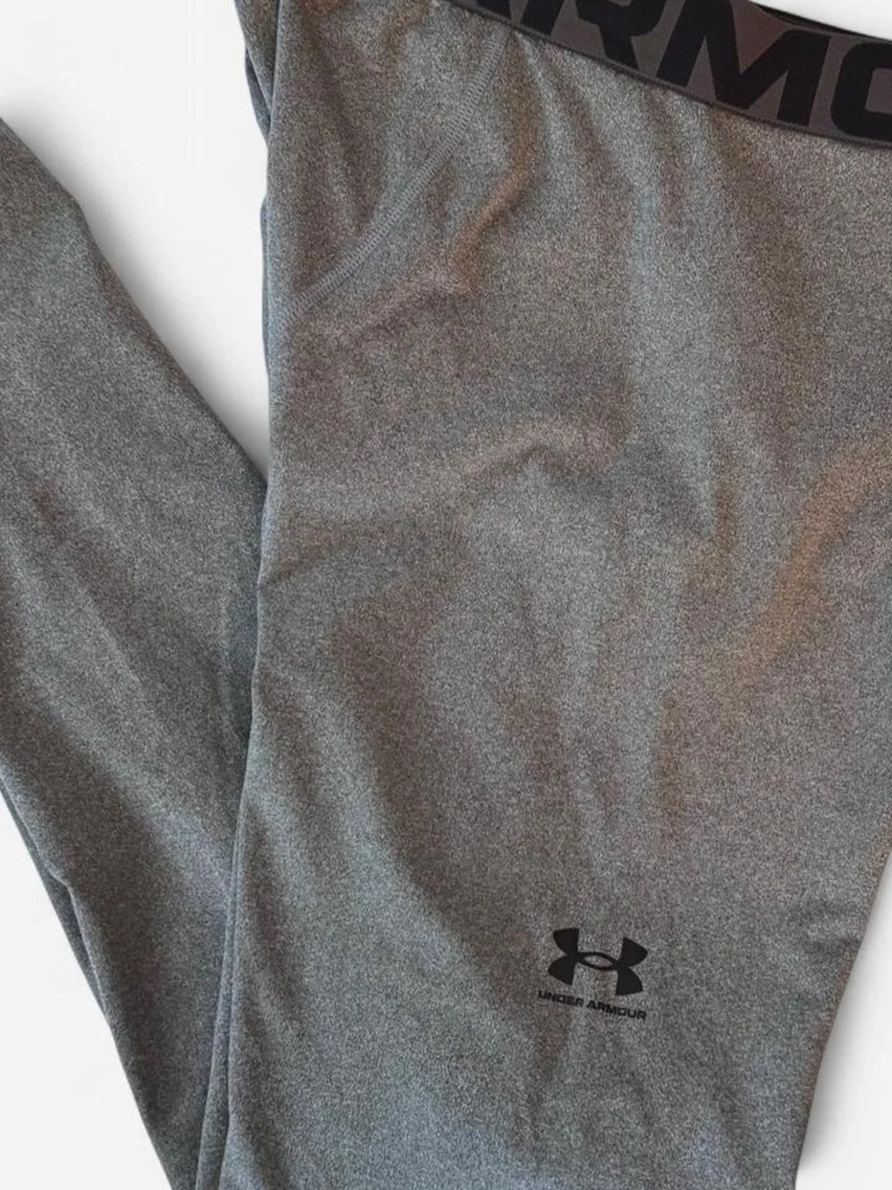 Under Armour Youth XL ColdGear Fitted Base Layer Leggings Gray